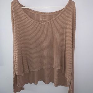 Soft & Sexy ribbed long sleeve shirt